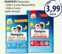 Acqua & Sapone PAMPERS Pannolini Sole e Luna Mutandino, Sole e Luna offerta