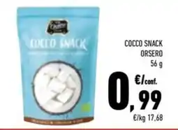 Conad Superstore Cocco snack orsero offerta