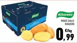 Conad Superstore Patate gialle ruggiero offerta