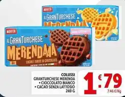 Deco Supermercati Colussi granturchese merenda offerta