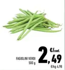 Conad Superstore Fagiolini verdi offerta