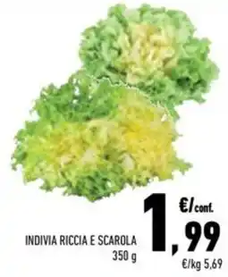 Conad Superstore Indivia riccia e scarola offerta