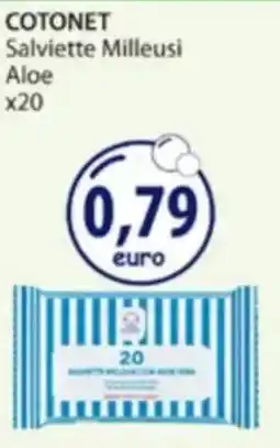 Acqua & Sapone COTONET Salviette Milleusi Aloe x20 offerta