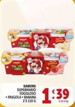 Deco Supermercati Danone supermario yogoloso offerta