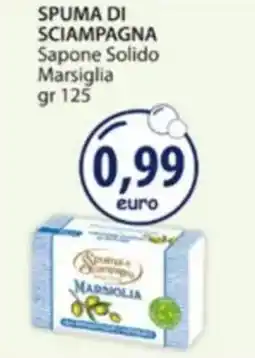 Acqua & Sapone SPUMA DI SCIAMPAGNA Sapone Solido Marsiglia offerta