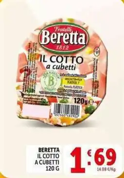 Deco Supermercati Beretta il cotto a cubetti offerta