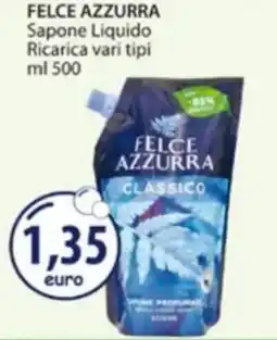 Acqua & Sapone FELCE AZZURRA Sapone Liquido Ricarica offerta