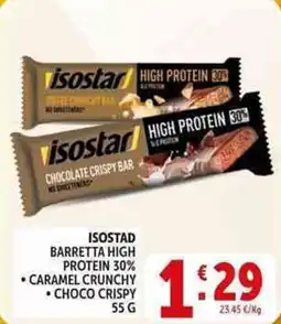 Deco Supermercati Isostad barretta high protein 30% offerta