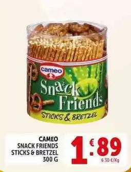 Deco Supermercati Cameo snack friends sticks & bretzel offerta