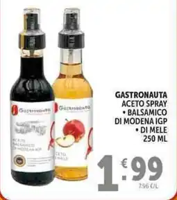 Deco Supermercati Gastronauta aceto spray offerta