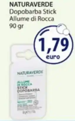 Acqua & Sapone NATURAVERDE Dopobarba Stick Allume di Rocca offerta