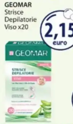 Acqua & Sapone GEOMAR Strisce Depilatorie Viso x20 offerta