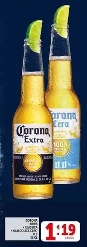Deco Supermercati Corona birra offerta