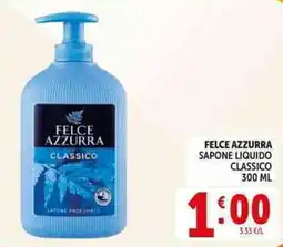 Deco Supermercati Felce azzurra sapone liquido classico offerta