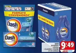 Deco Supermercati Dash detersivo liquido offerta