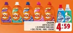 Deco Supermercati Calgon anticalcare offerta