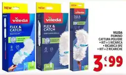 Deco Supermercati Vileda piumino cattura polvere offerta