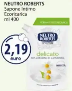 Acqua & Sapone NEUTRO ROBERTS Sapone Intimo Ecoricarica offerta
