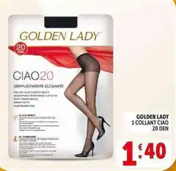 Deco Supermercati Golden lady 1 collant ciao 20 den offerta