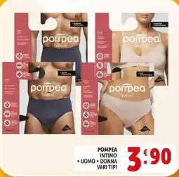 Deco Supermercati Pompea intimo uomo donna offerta