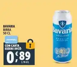 Deco Supermercati Bavaria birra offerta