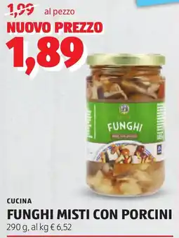 ALDI Funghi misti con porcini offerta