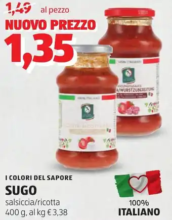 ALDI SUGO offerta