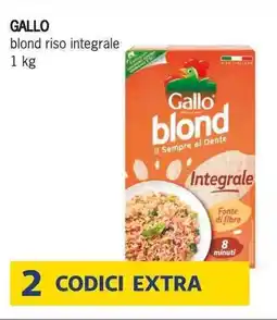 Deco Supermercati GALLO blond riso integrale offerta