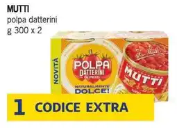 Deco Supermercati MUTTI polpa datterini offerta