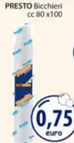 Acqua & Sapone PRESTO Bicchieri offerta