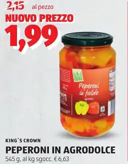 ALDI Peperoni in agrodolce offerta