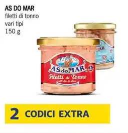 Deco Supermercati AS DO MAR filetti di tonno offerta