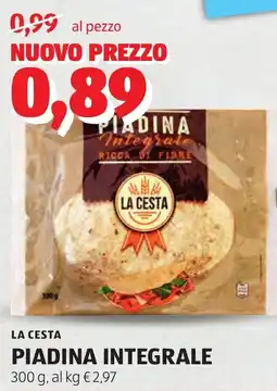 ALDI PIADINA Integrate offerta