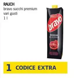 Deco Supermercati RAUCH bravo succhi premium offerta