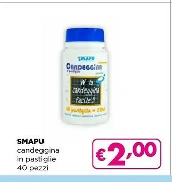 Acqua & Sapone Smapu candeggina in pastiglie offerta