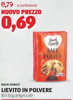 ALDI Lievito in polvere offerta