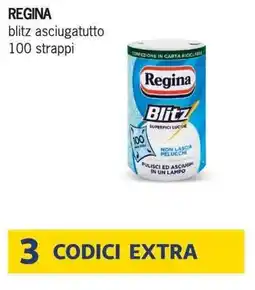 Deco Supermercati REGINA blitz asciugatutto 100 strappi offerta
