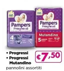 Acqua & Sapone Pannolini progressi/ progressi mutandino offerta