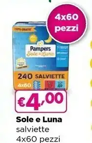 Acqua & Sapone Sole e luna salviette offerta