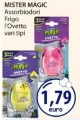 Acqua & Sapone MISTER MAGIC Assorbiodori Frigo l'Ovetto offerta