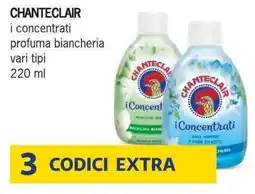Deco Supermercati CHANTECLAIR i concentrati profuma biancheria offerta