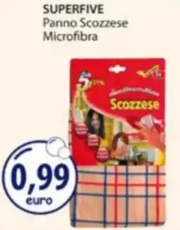 Acqua & Sapone SUPERFIVE Panno Scozzese Microfibra offerta