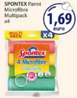 Acqua & Sapone SPONTEX Panni Microfibra Multipack x4 offerta