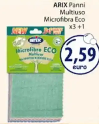 Acqua & Sapone ARIX Panni Multiuso Microfibra Eco offerta