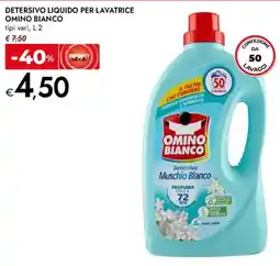Bennet Detersivo liquido per lavatrice OMINO BIANCO offerta