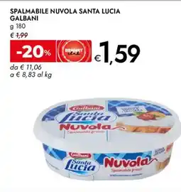 Bennet Spalmabile nuvola santa lucia GALBANI offerta