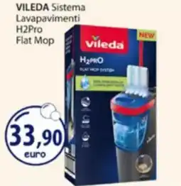 Acqua & Sapone VILEDA Sistema Lavapavimenti H2Pro Flat Mop offerta