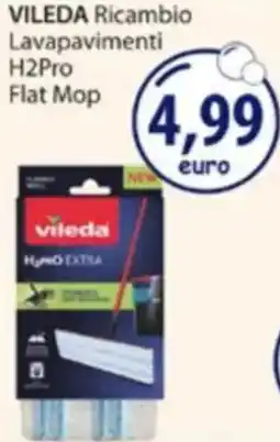 Acqua & Sapone VILEDA Ricambio Lavapavimenti H2Pro Flat Mop offerta