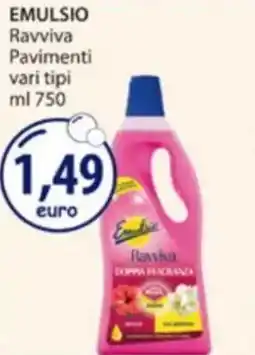 Acqua & Sapone EMULSIO Ravviva Pavimenti offerta