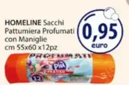 Acqua & Sapone HOMELINE Sacchi Pattumiera Profumati con Maniglie offerta